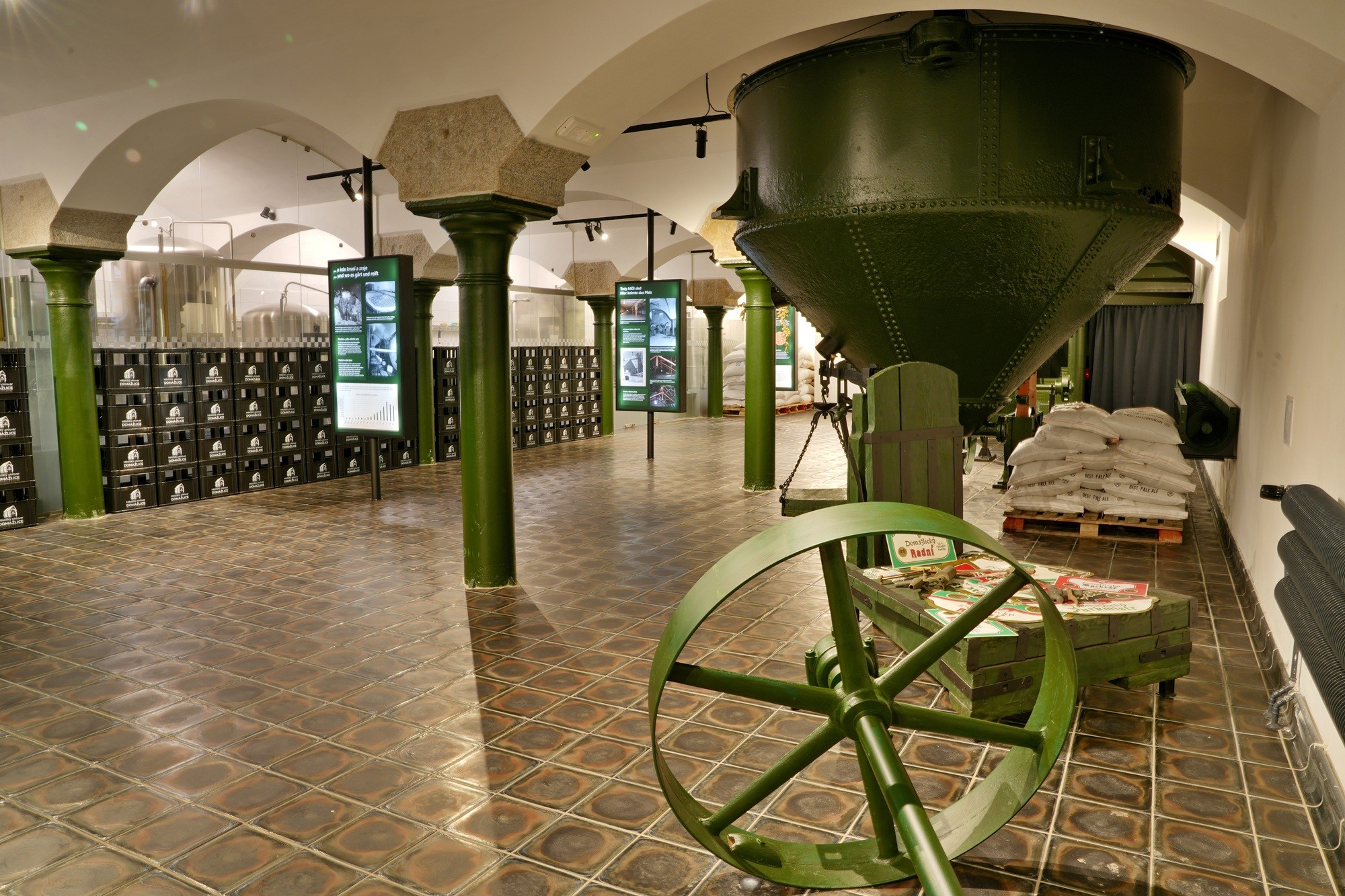 Historická sladovna domažlického pivovaru